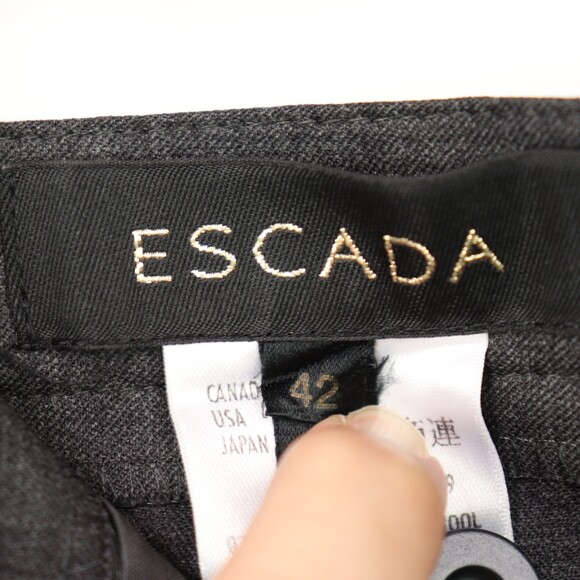 Vintage Escada Wool Pants size EU 42 - Picture 6 of 6
